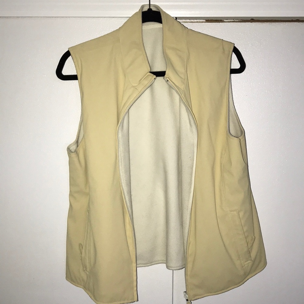 Reversible White Vest